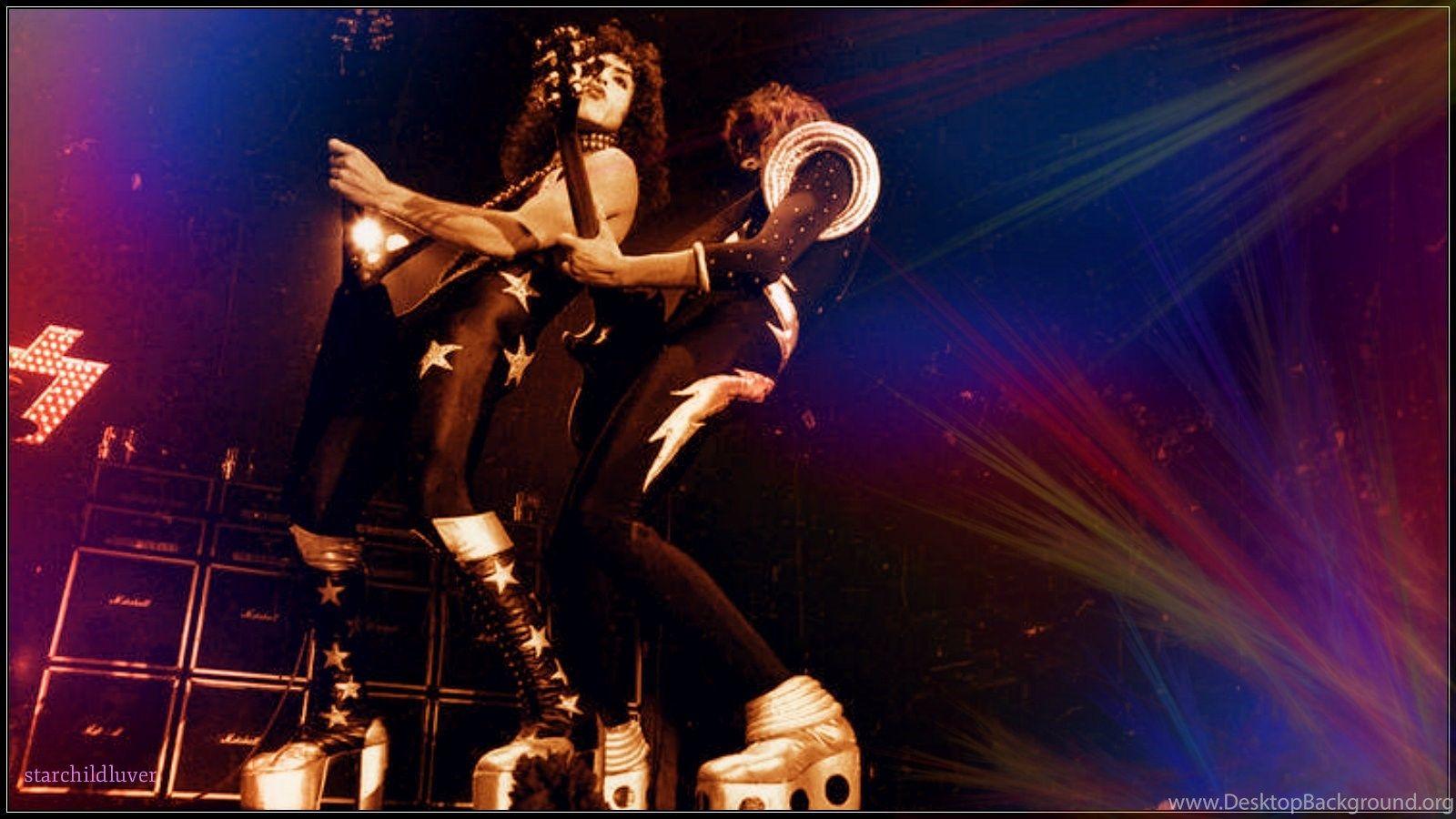 1600x900 Paul Stanley And Ace Frehley KISS Wallpaper Fanpop Desktop Background
