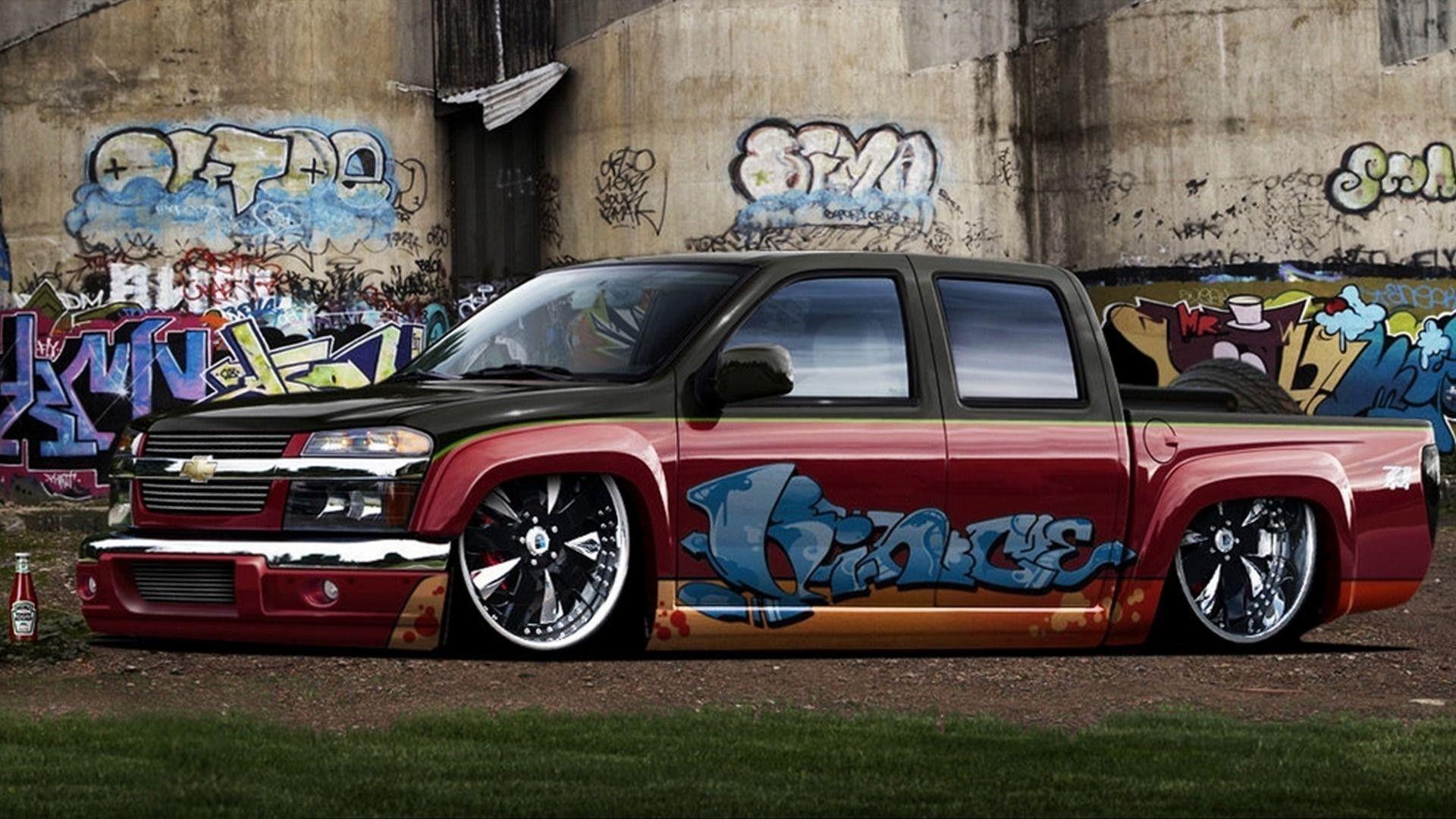 1920x1080 Lifted Trucks Wallpaper