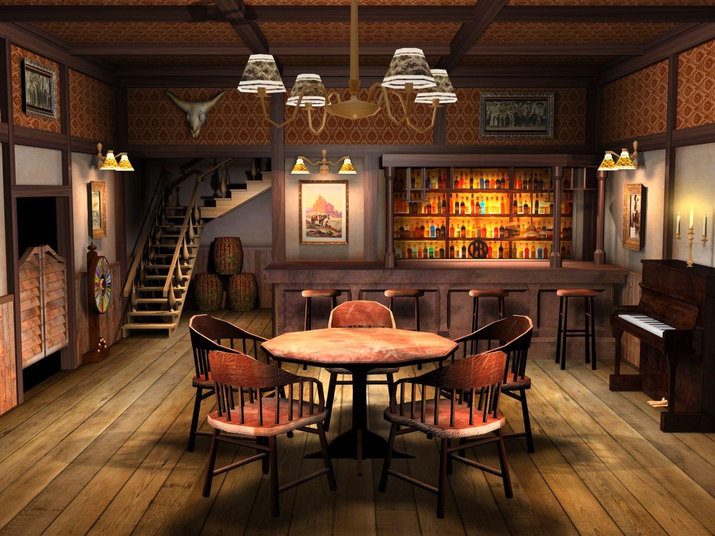 1400x1050 Wild Old West Battle Zone