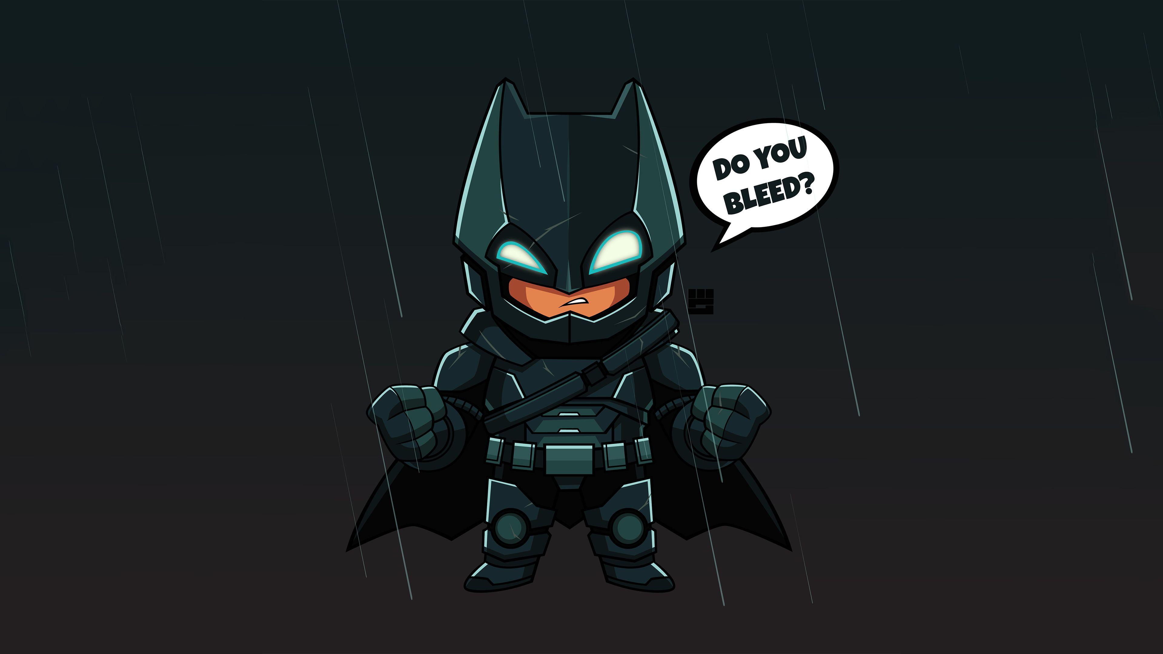 3840x2160 Batman Chibi iPhone XS MAX Wallpaper, HD Superheroes 4K Wallpaper, Image, Photo and Background