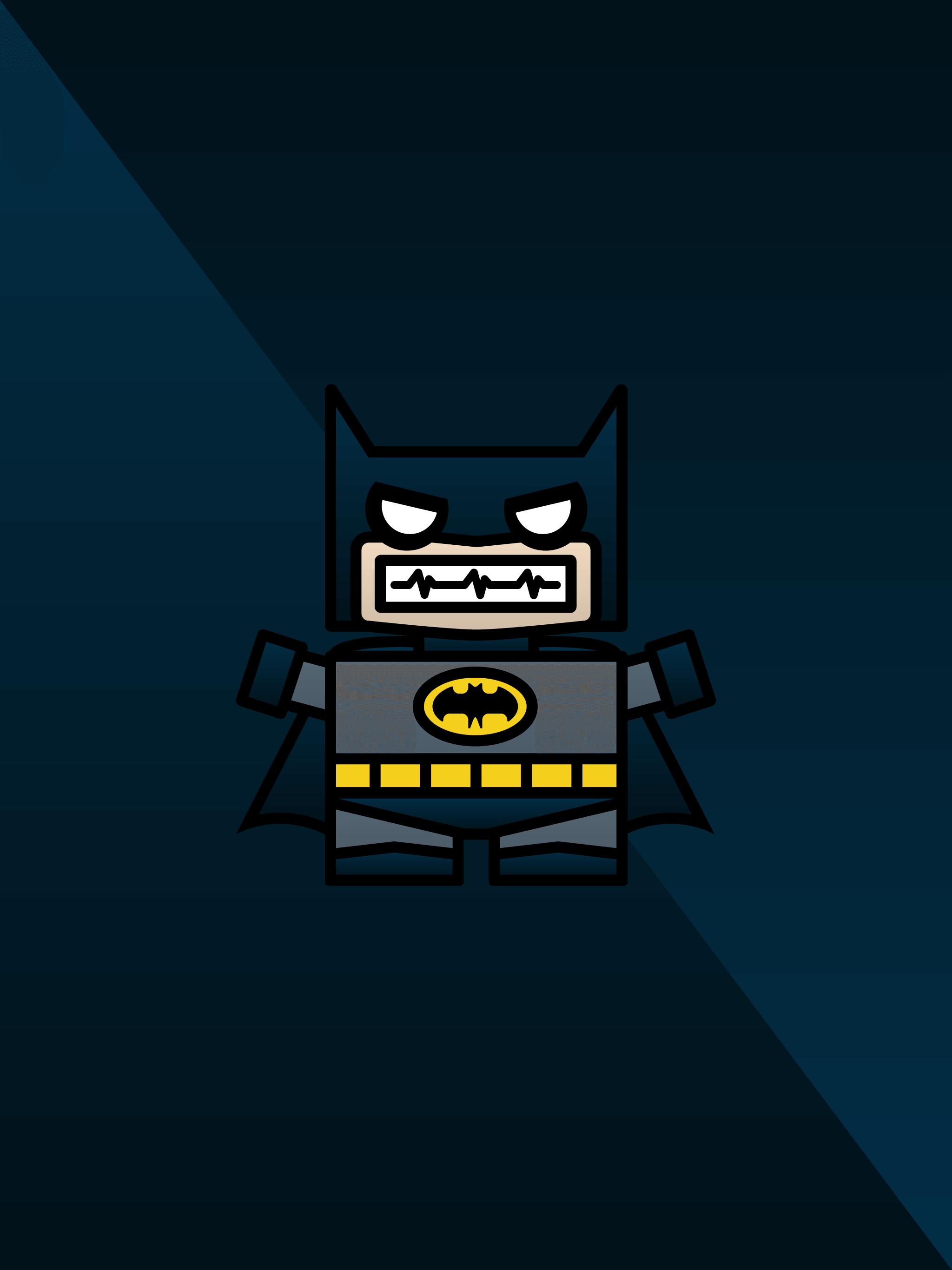 2048x2732 The Batman Wallpaper Cartoon