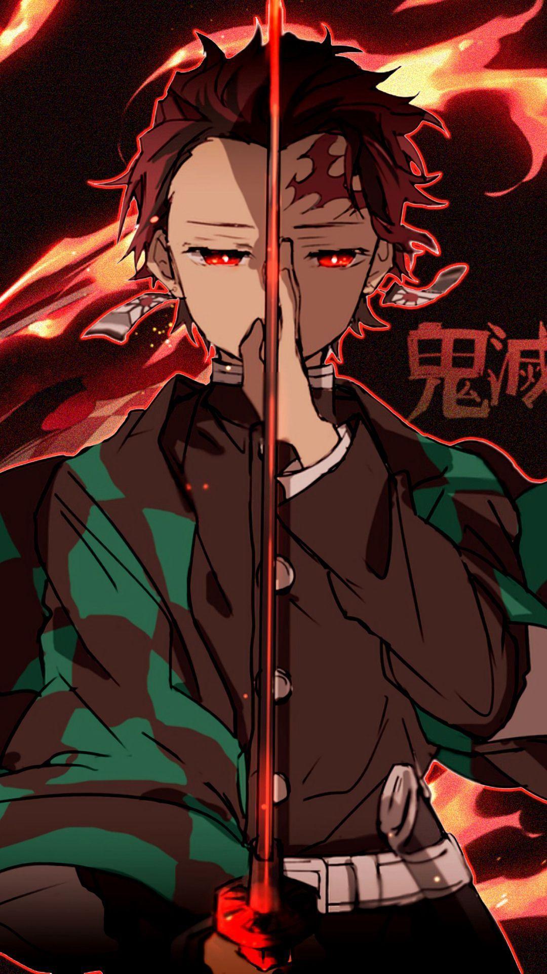 1080x1920 Tanjiro Anime HD Wallpaper