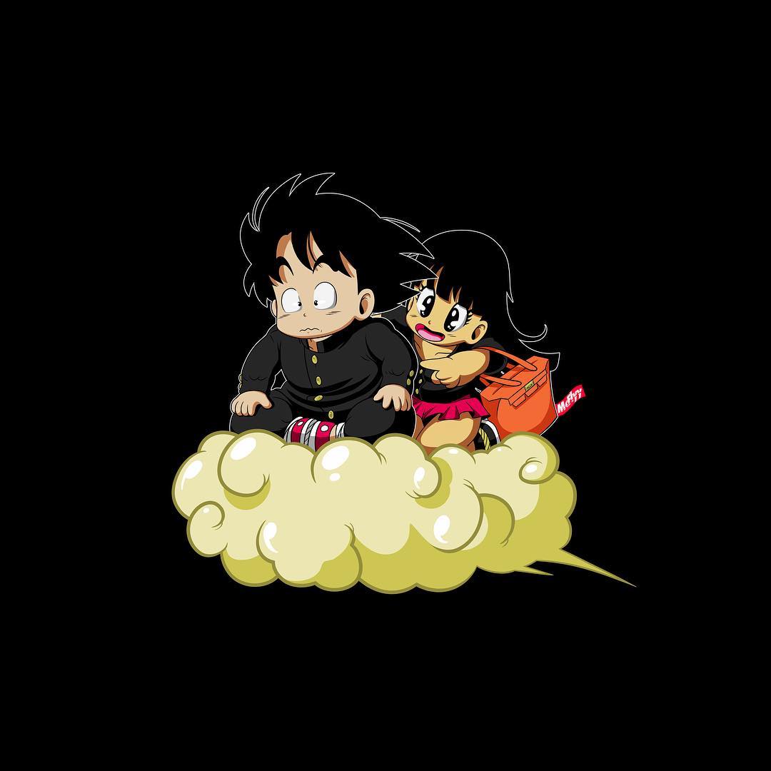 1080x1080 Anime Supreme Wallpaper