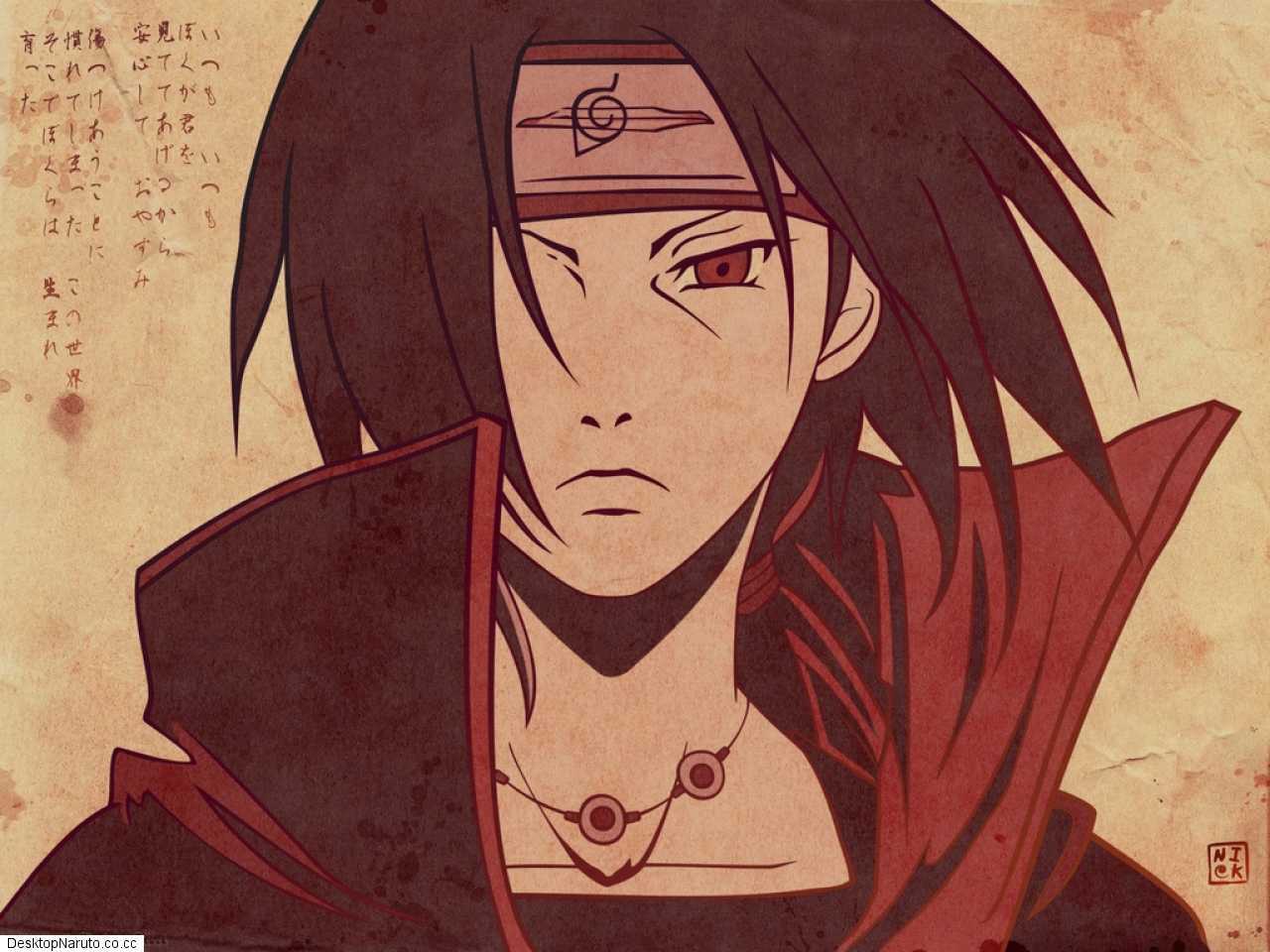 1280x960 Animation: Itachi Uchiha Naruto Wallpaper. Terrorist Organisation Akatsuki