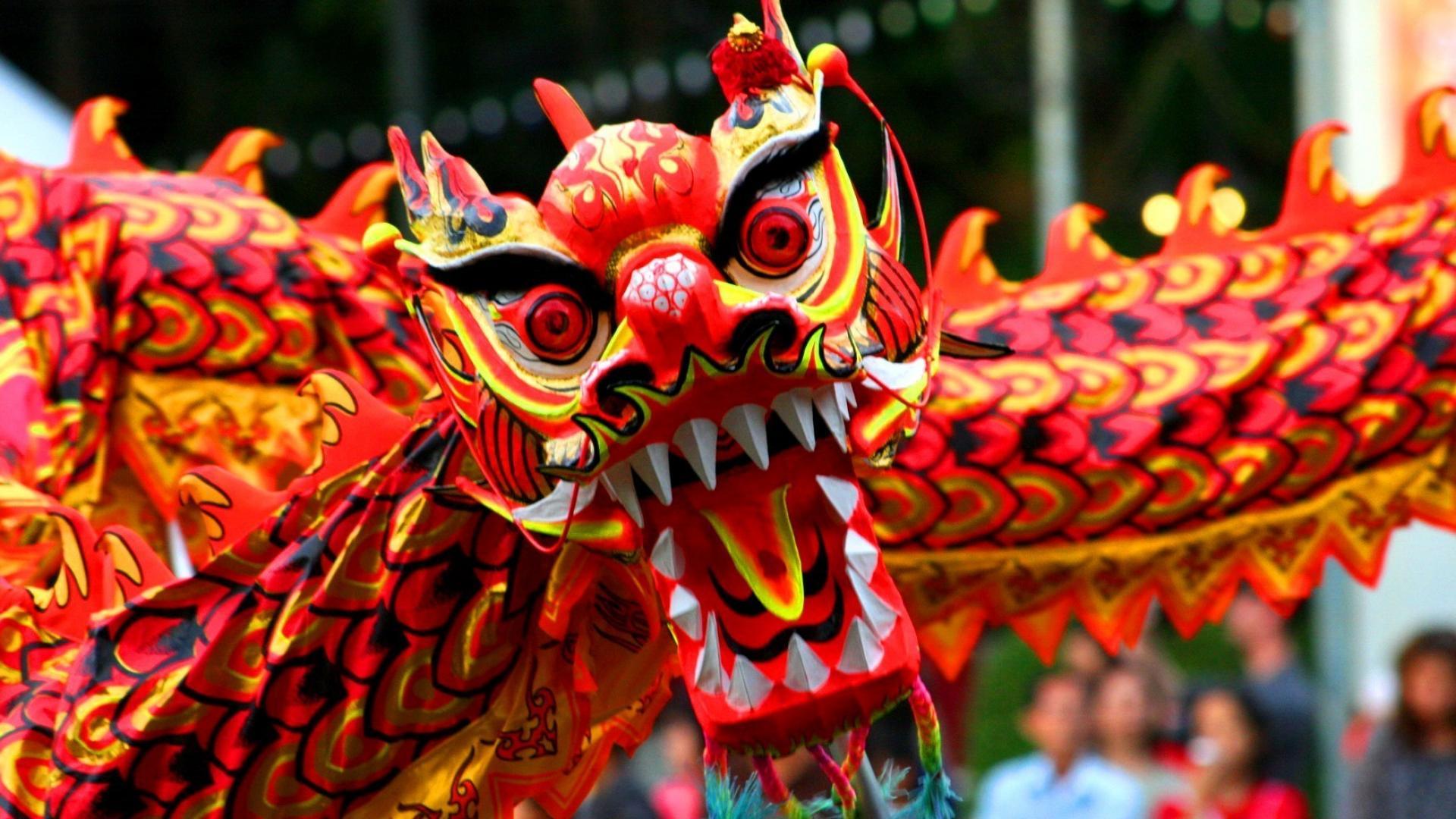 1920x1080 Dragons china festival wallpaper