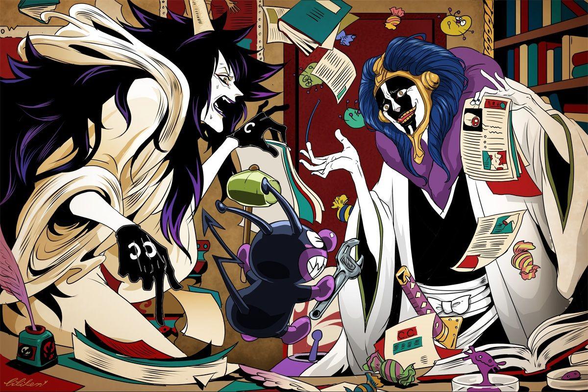 1200x800 all male biliken bleach caesar clown kurotsuchi mayuri male one piece tagme. konachan.com.com Anime Wallpaper