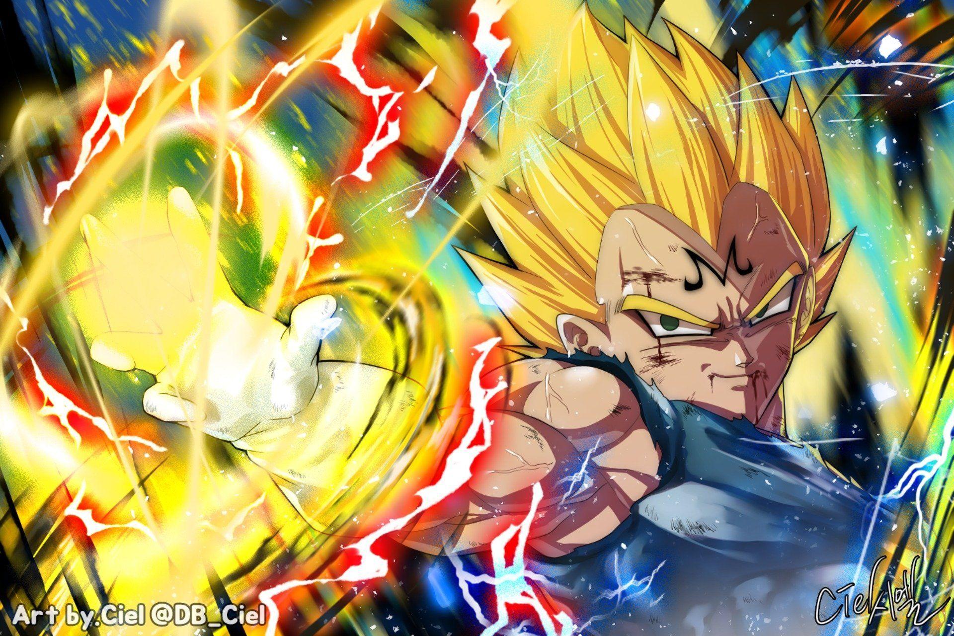 1920x1280 Vegeta Background