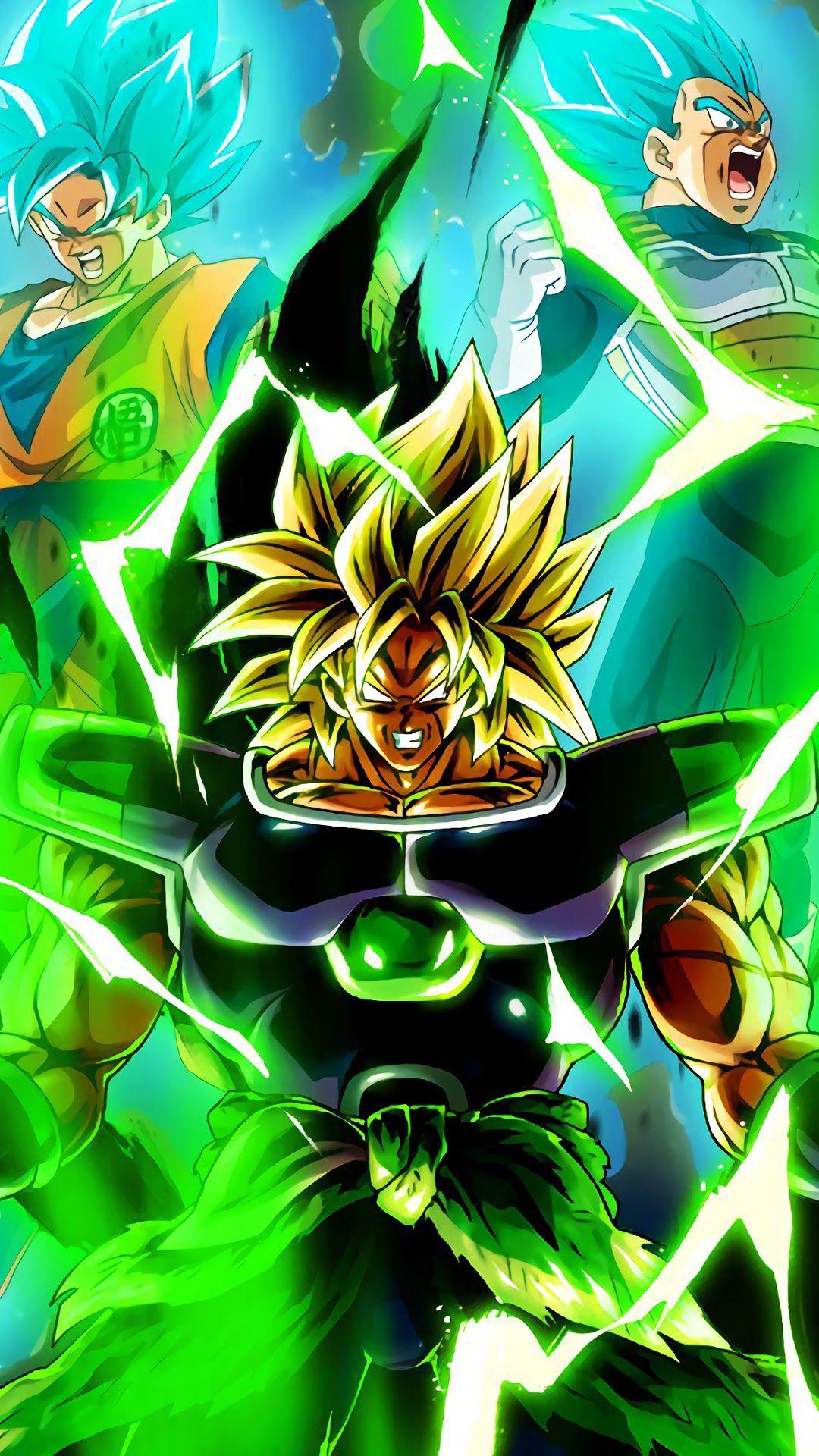 1080x1920 Dragon Ball Super: Broly, Goku, Vegeta phone HD Wallpaper, Image, Background, Photo and Picture. Mocah HD Wallpaper