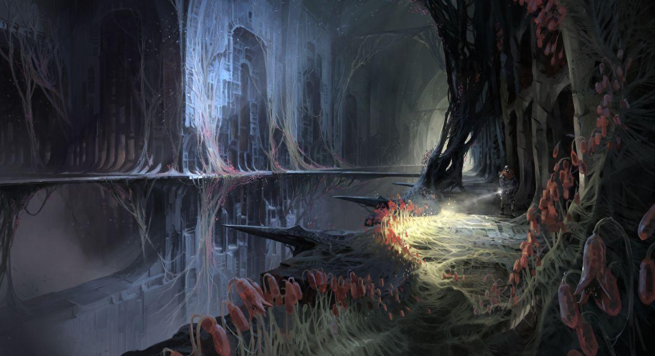 1280x695 Image Destiny (video game) Hive Catacombs Fantasy vdeo game