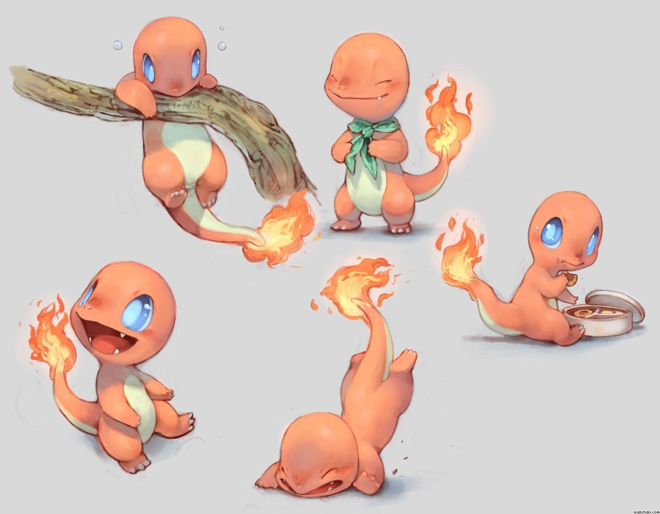 1300x1012 Cute Charmander Wallpaper