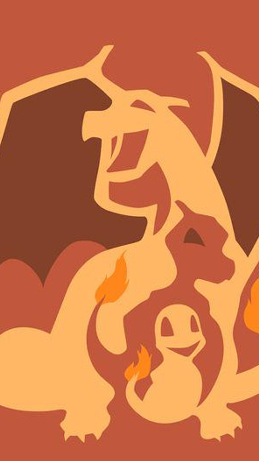 1080x1920 Charmander Background