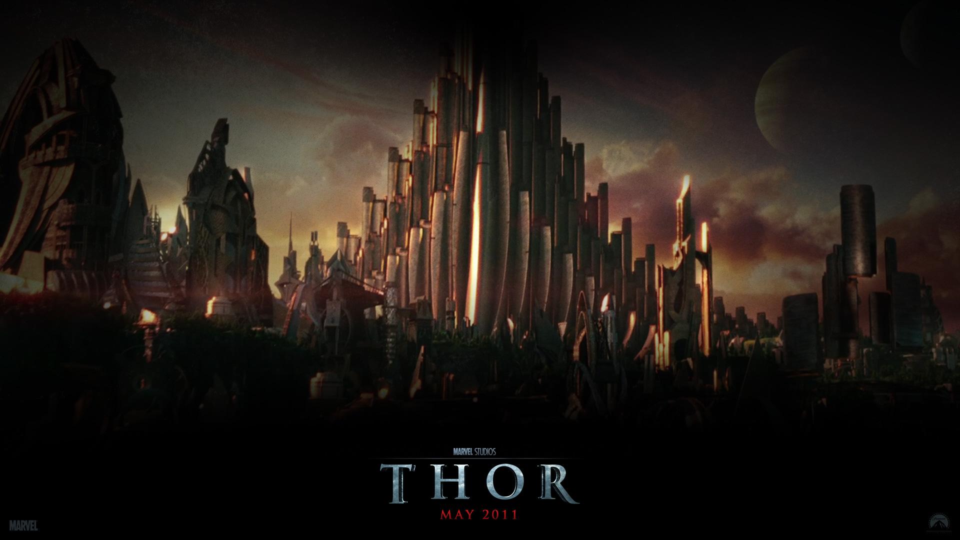1920x1080 Asgard from the Movie Thor Desktop Wallpaper