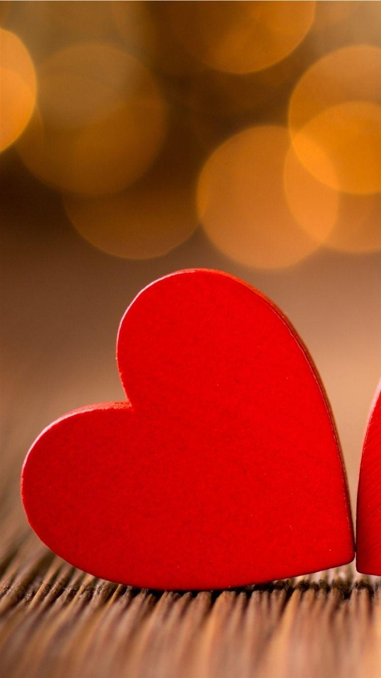 750x1334 Red Little Hearts iPhone 8 Wallpaper Free Download