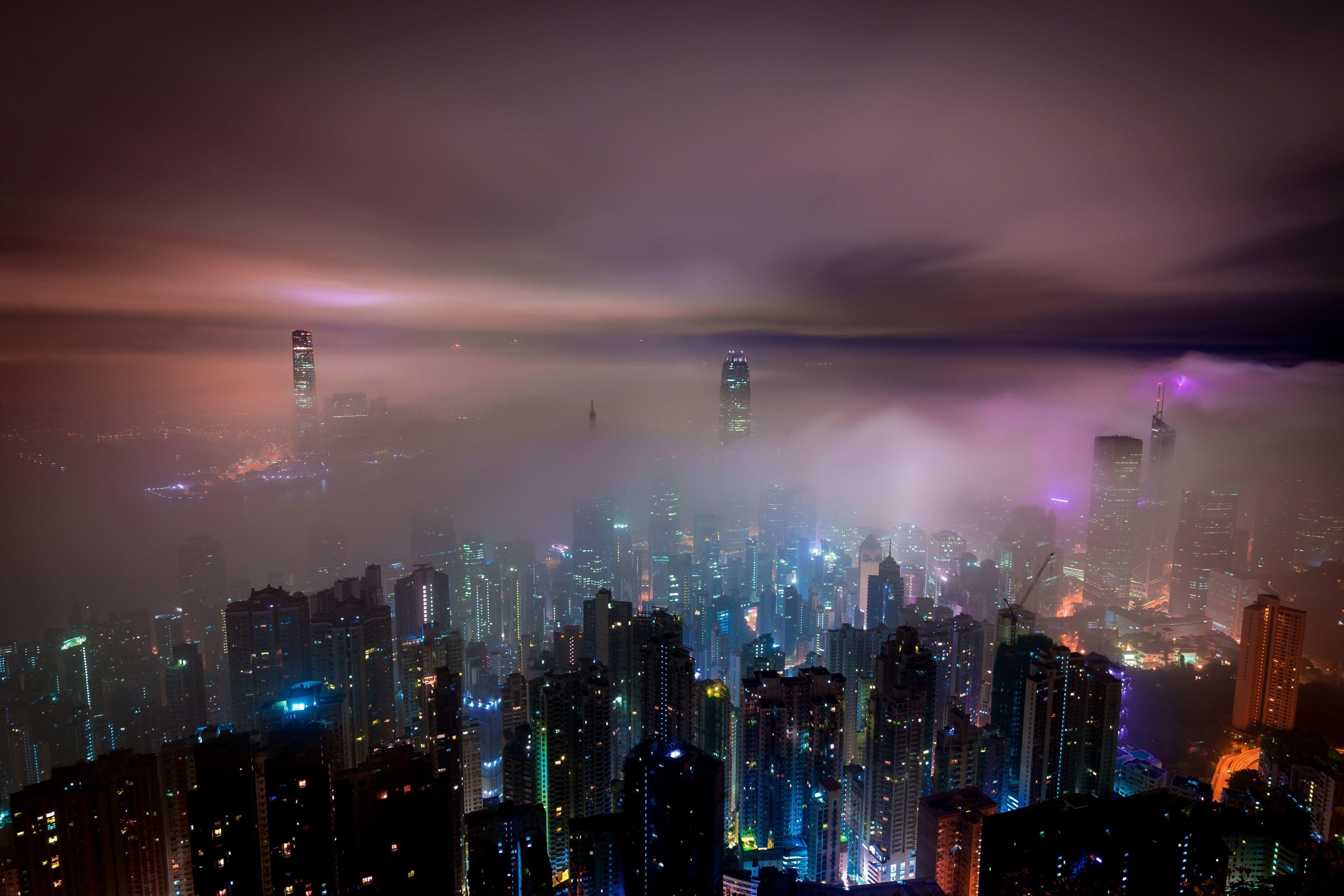 3840x2560 hong kong 4k beautiful background wallpaper. wallpaper