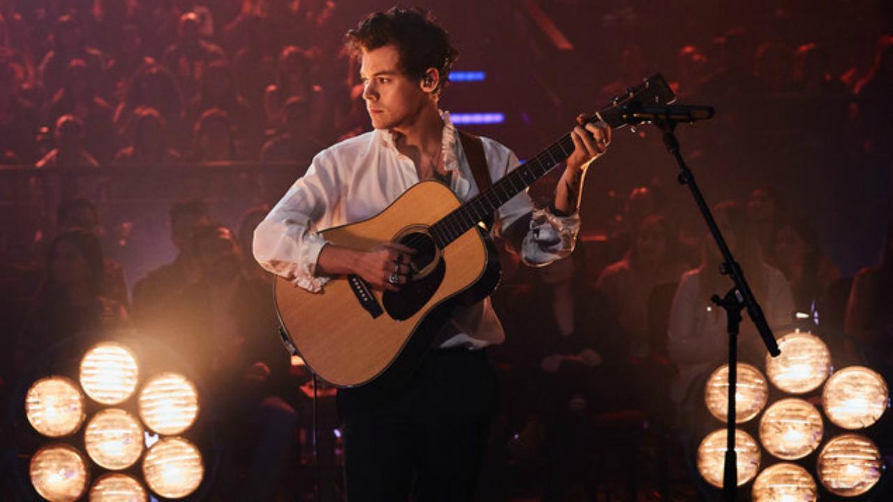 1280x720 Cool Laptop Wallpaper Harry Styles Album Cover wallpaper