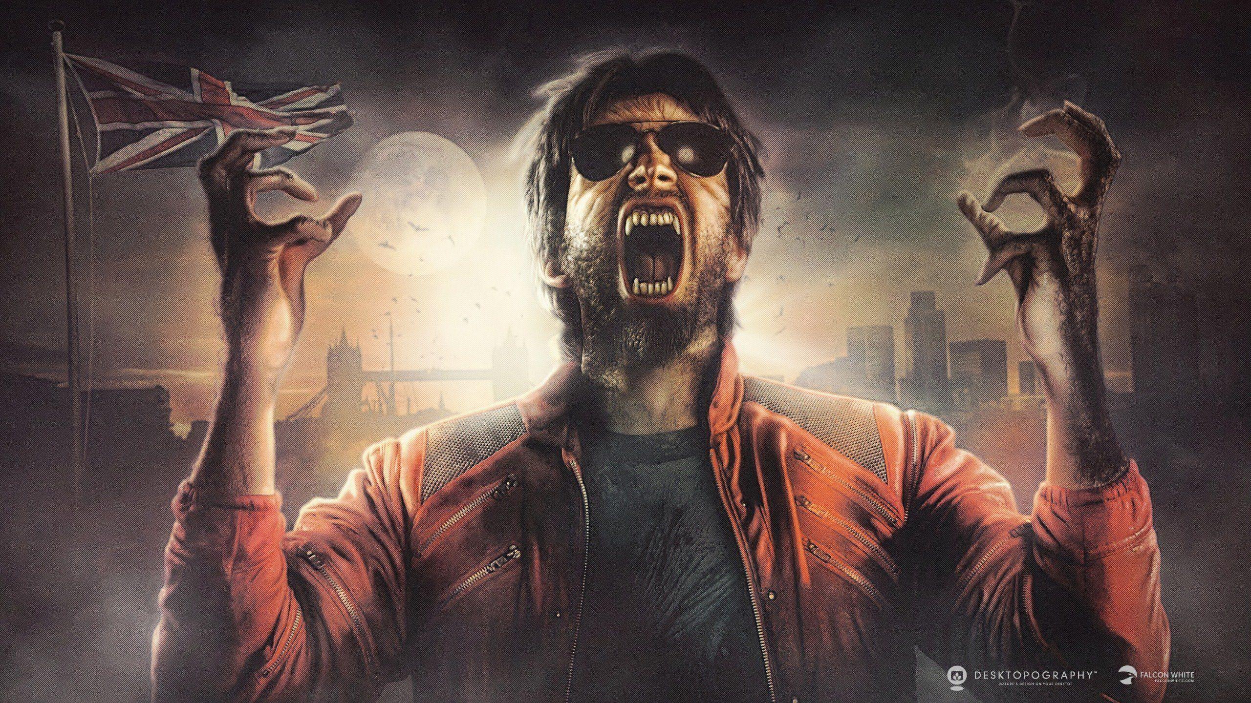 2560x1440 Awesome Werewolf Free Wallpaper Id Wallpaper Full HD
