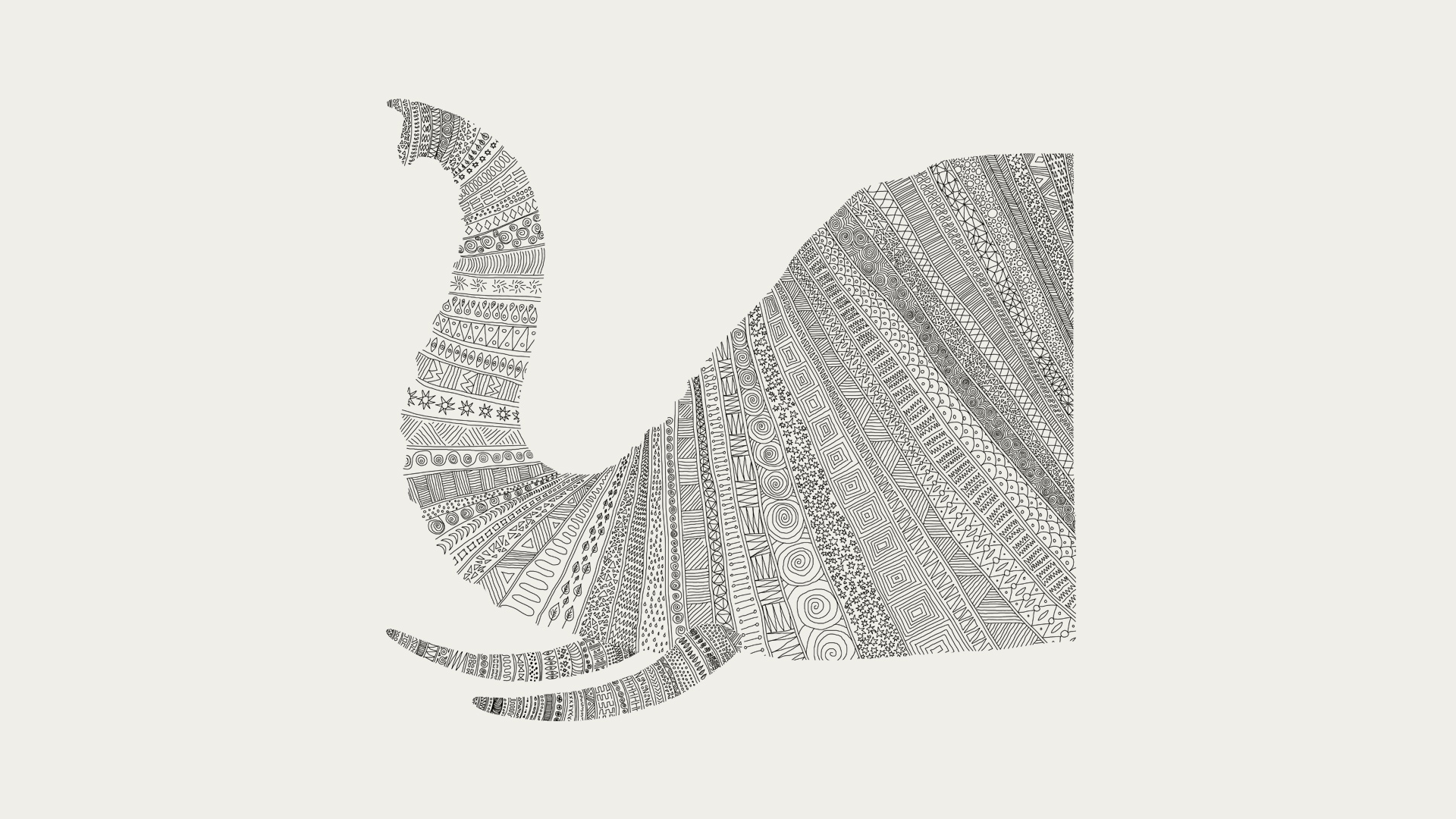 Elephant Minimalist Art Wallpapers - Top Free Elephant Minimalist Art