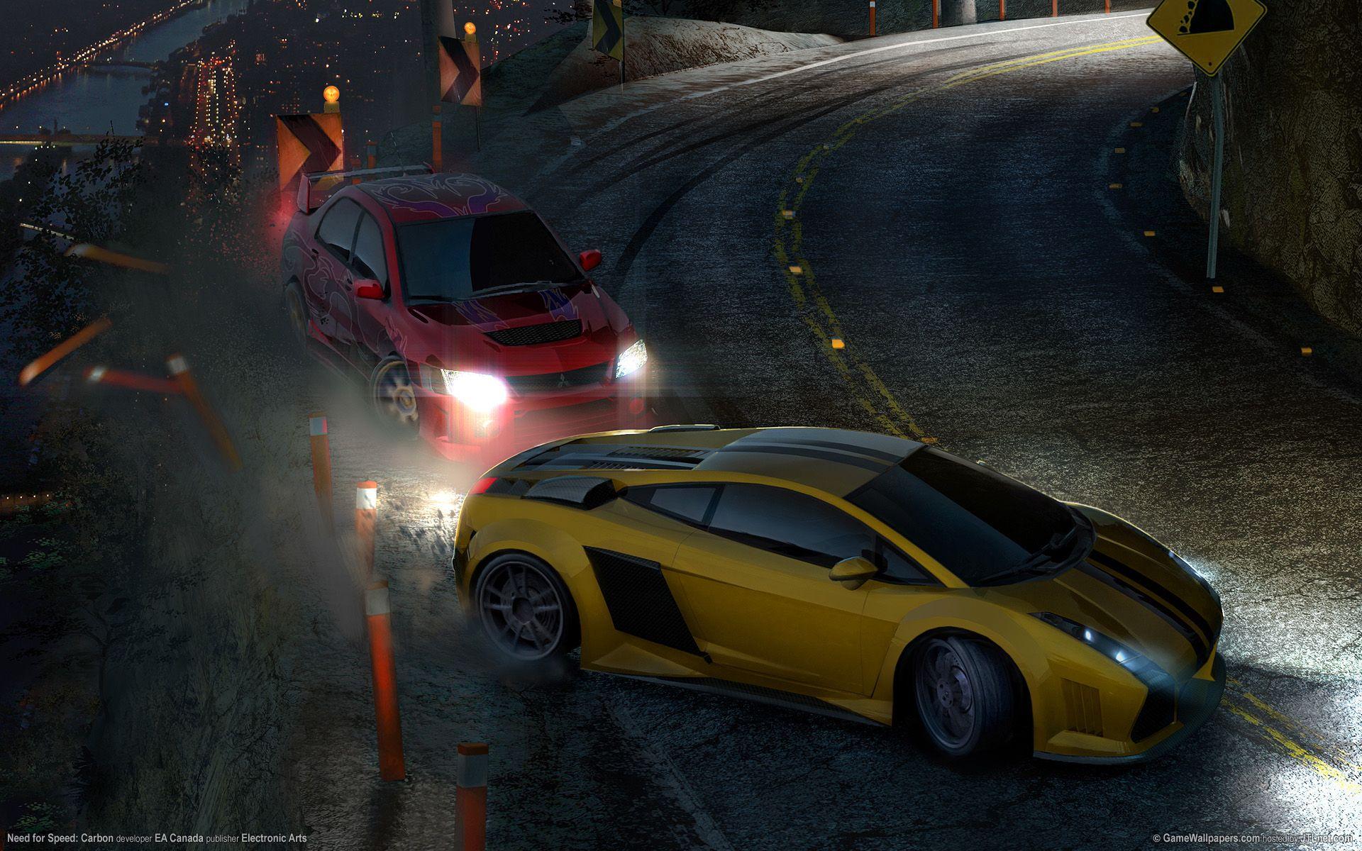1920x1200 Cars Drift Night Speed Widescreen Photo Desktop wallpaper at