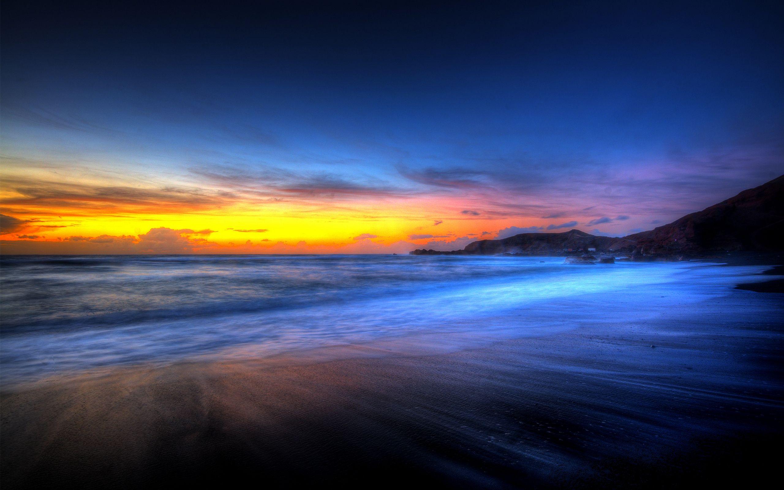 Blue Sunset Beach Wallpapers - Top Free Blue Sunset Beach Backgrounds