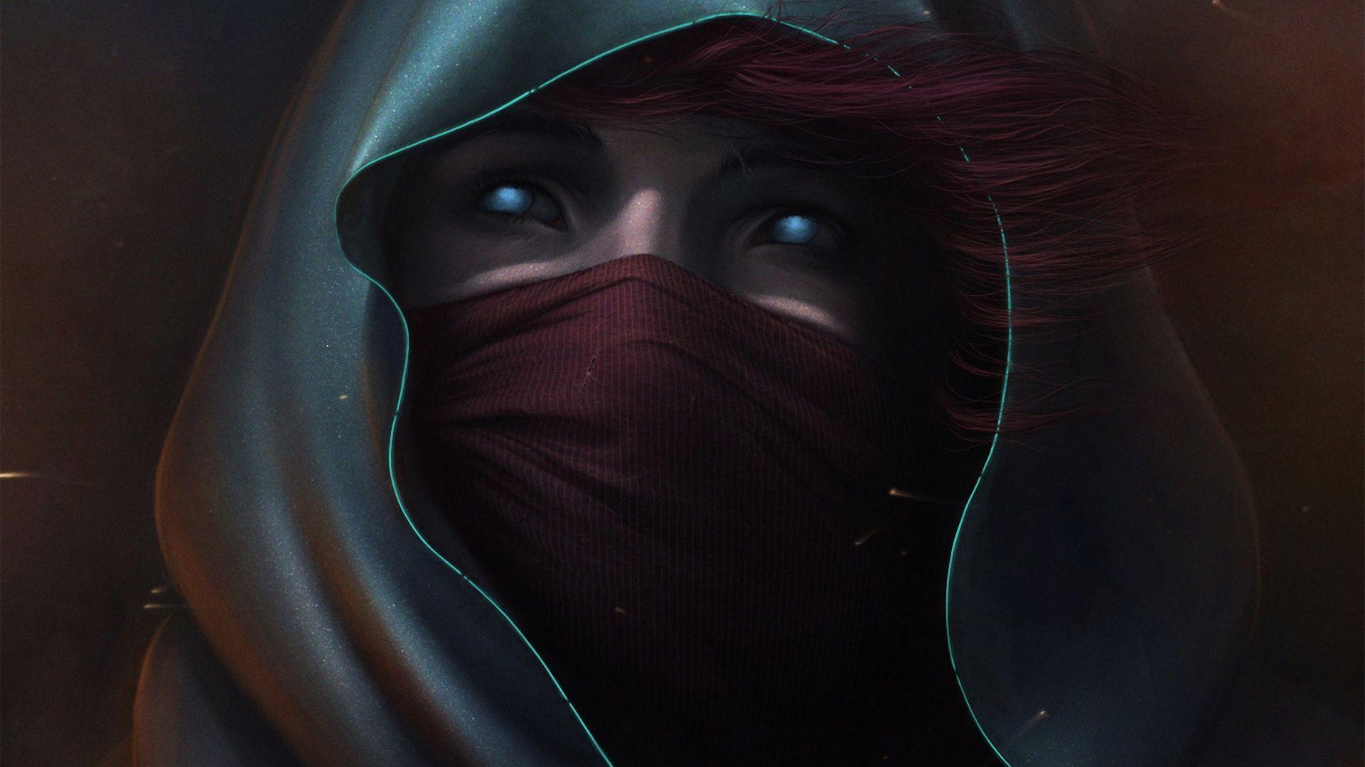 1920x1080 Hooded fantasy Girl. Description: The Wallpaper above is Dune girl Wallpaper in Resolution. Digital artwork girl, Romance art, Fantasy girl