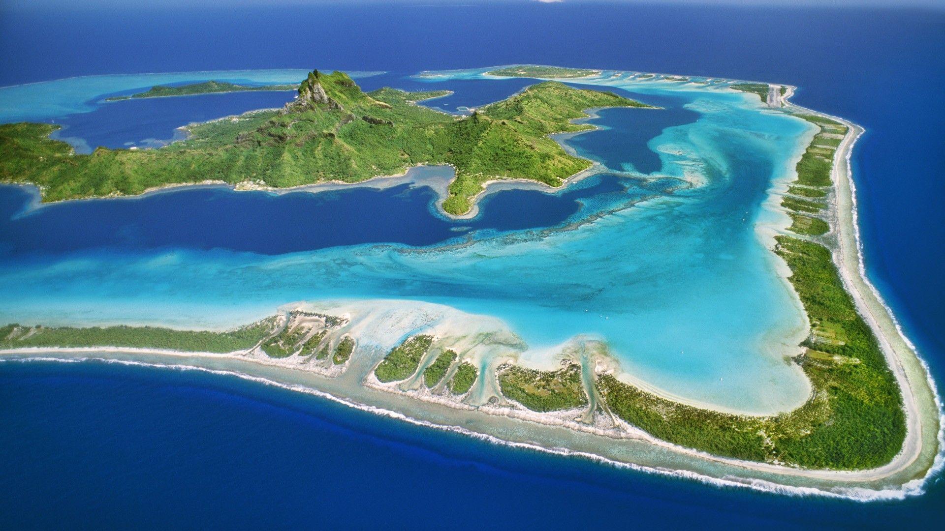 1920x1080 Bora Bora Island. Bora bora island, Bora bora, Tahiti