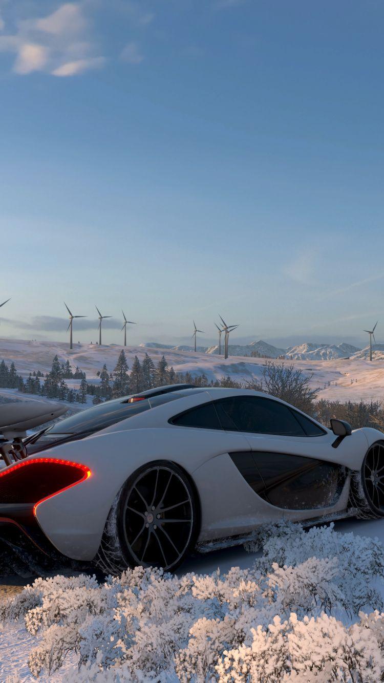 750x1334 Download McLaren, sports car, Forza Horizon 4 wallpaper, 750x iphone iPhone 8