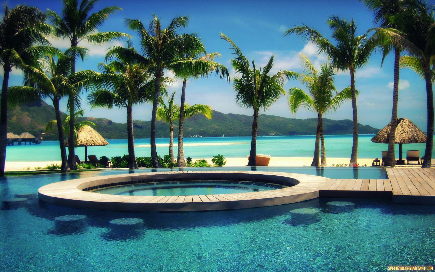 1680x1050 Bora Bora HD Wallpaper