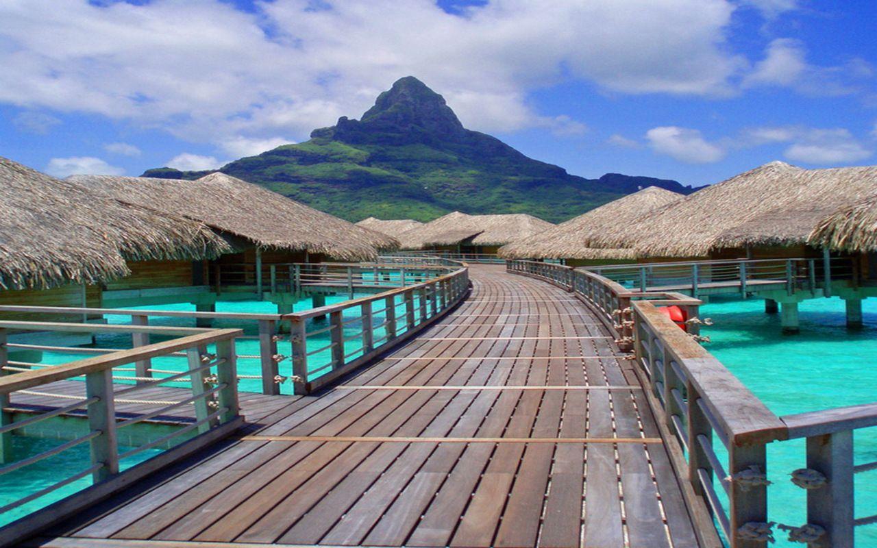 1280x800 Hd Desktop Wallpaper: Bora Bora