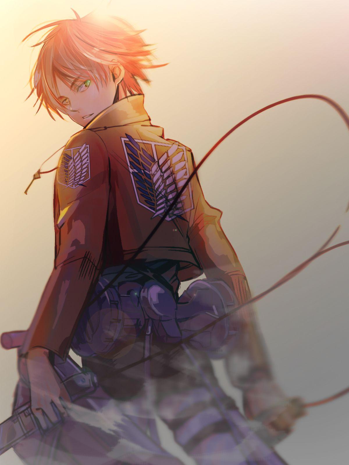 1200x1600 Eren Jaeger on Titan Anime Image Board