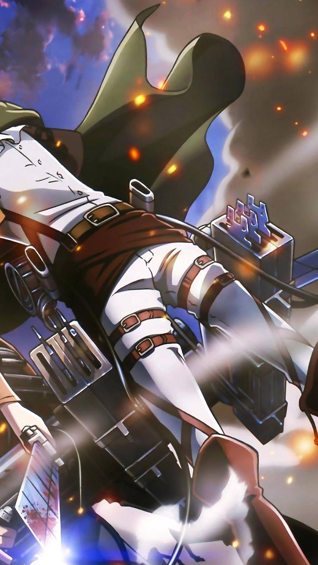 1080x1920 Levi and Eren, Attack on Titan iPhone 6s, 6 HD Wallpaper, Image, Background, Photo and Picture. Mocah.org HD Wallpaper