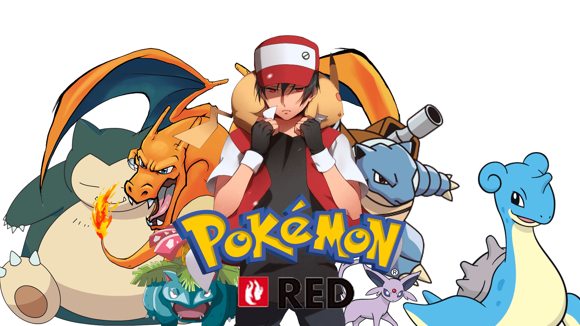 1920x1080 Pokemon Red Wallpaper Widescreen Gamers Wallpaper 1080p