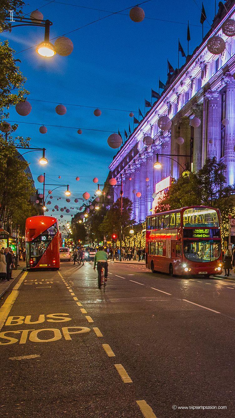 750x1334 Download Christmas spirit in London iPhone 6