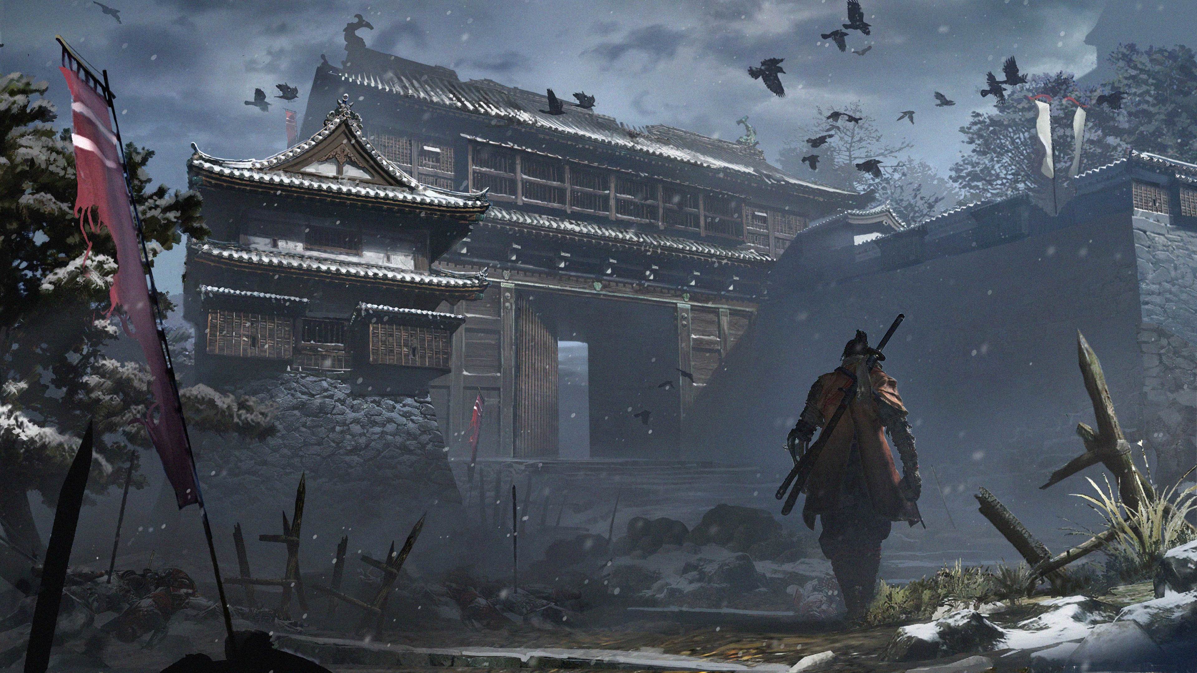 3840x2160 Wallpaper 4k Sekiro Shadows Die Twice Game Official Artwork 5k 2019 Games Wallpaper, 4k Wallpaper, 5k Wallpaper, Concept Art Wallpaper, Games Wallpaper, Hd Wallpaper, Sekiro Shadows Die Twice Wallpaper