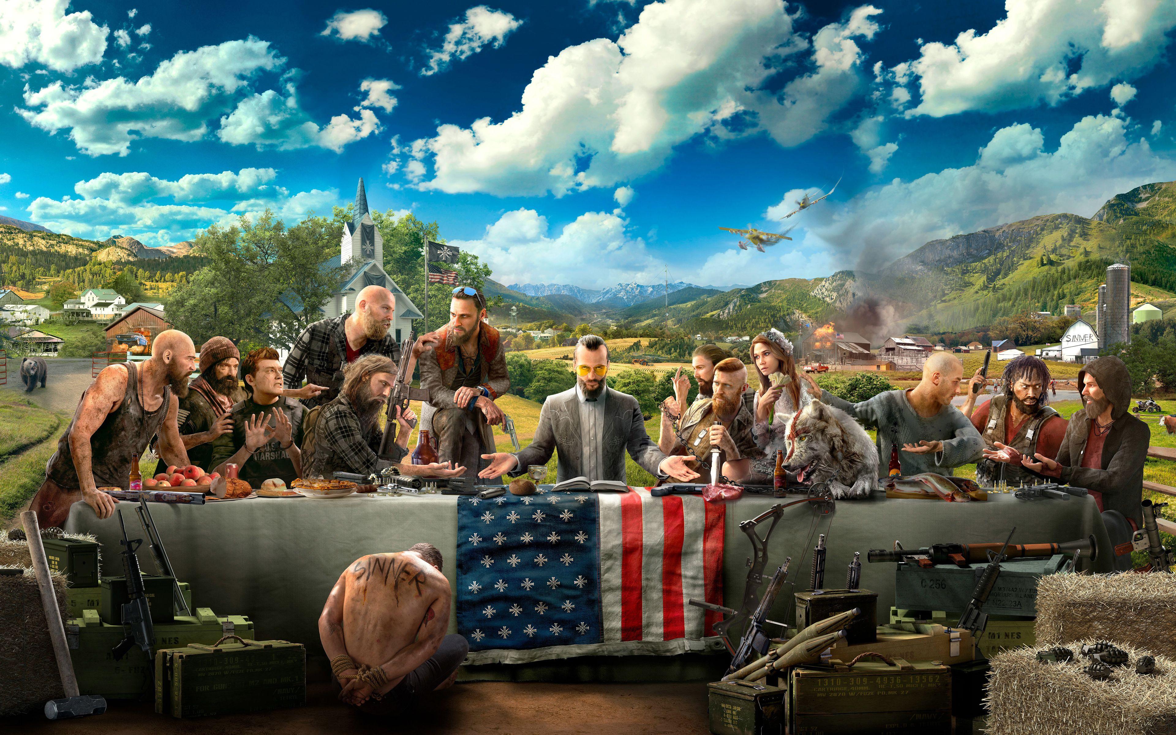 3840x2400 Far Cry 5 4K 8K Wallpaper