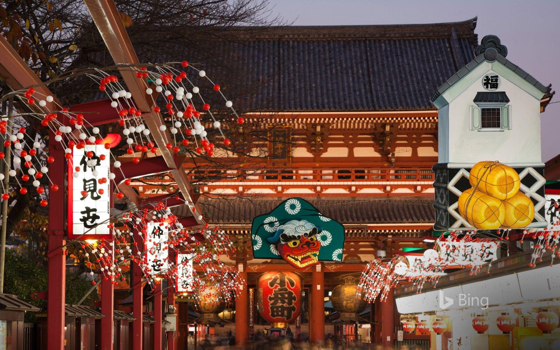 1920x1200 Asakusa Nakamise Street Tokyo, Asakusa