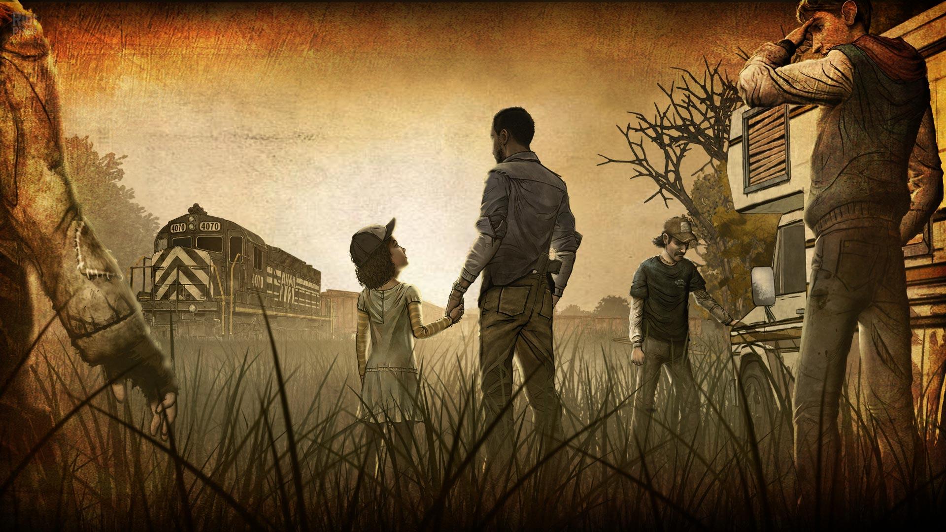 1920x1080 Walking Dead Game Wallpaper