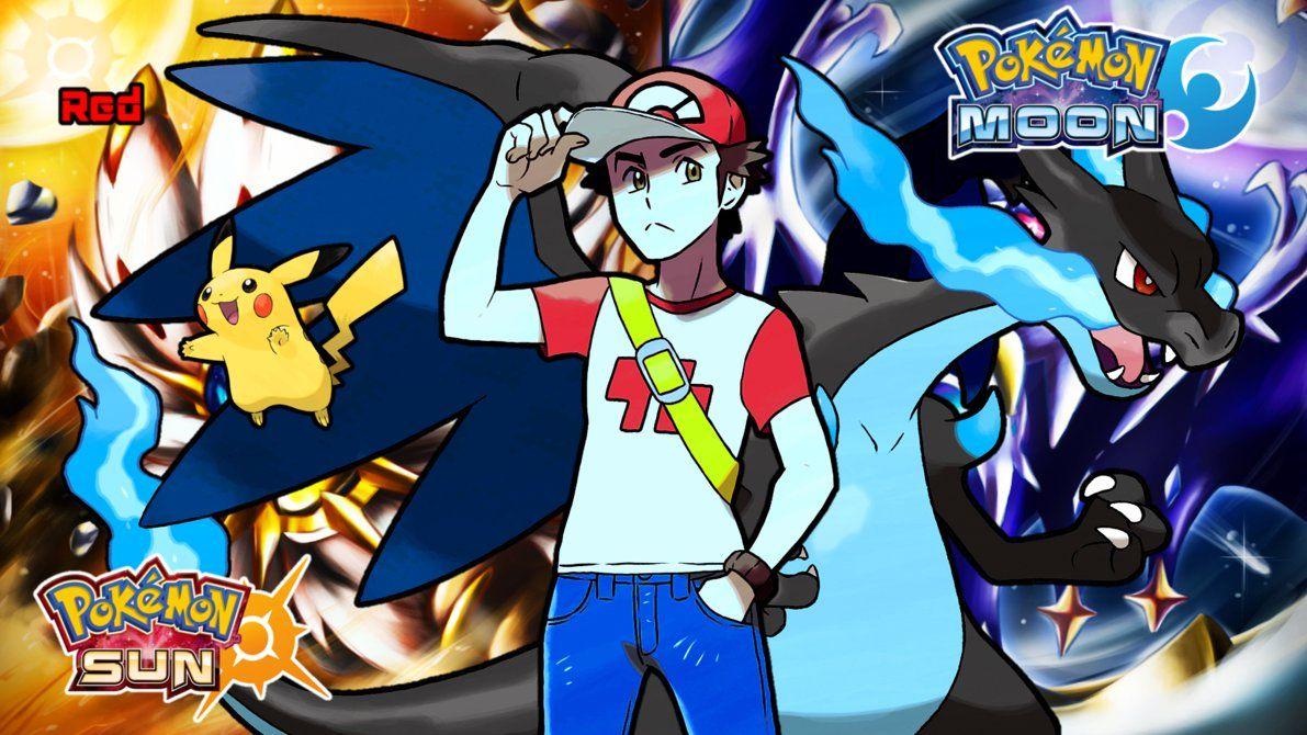1191x670 Pokemon Sun AND Moon! Red Wallpaper