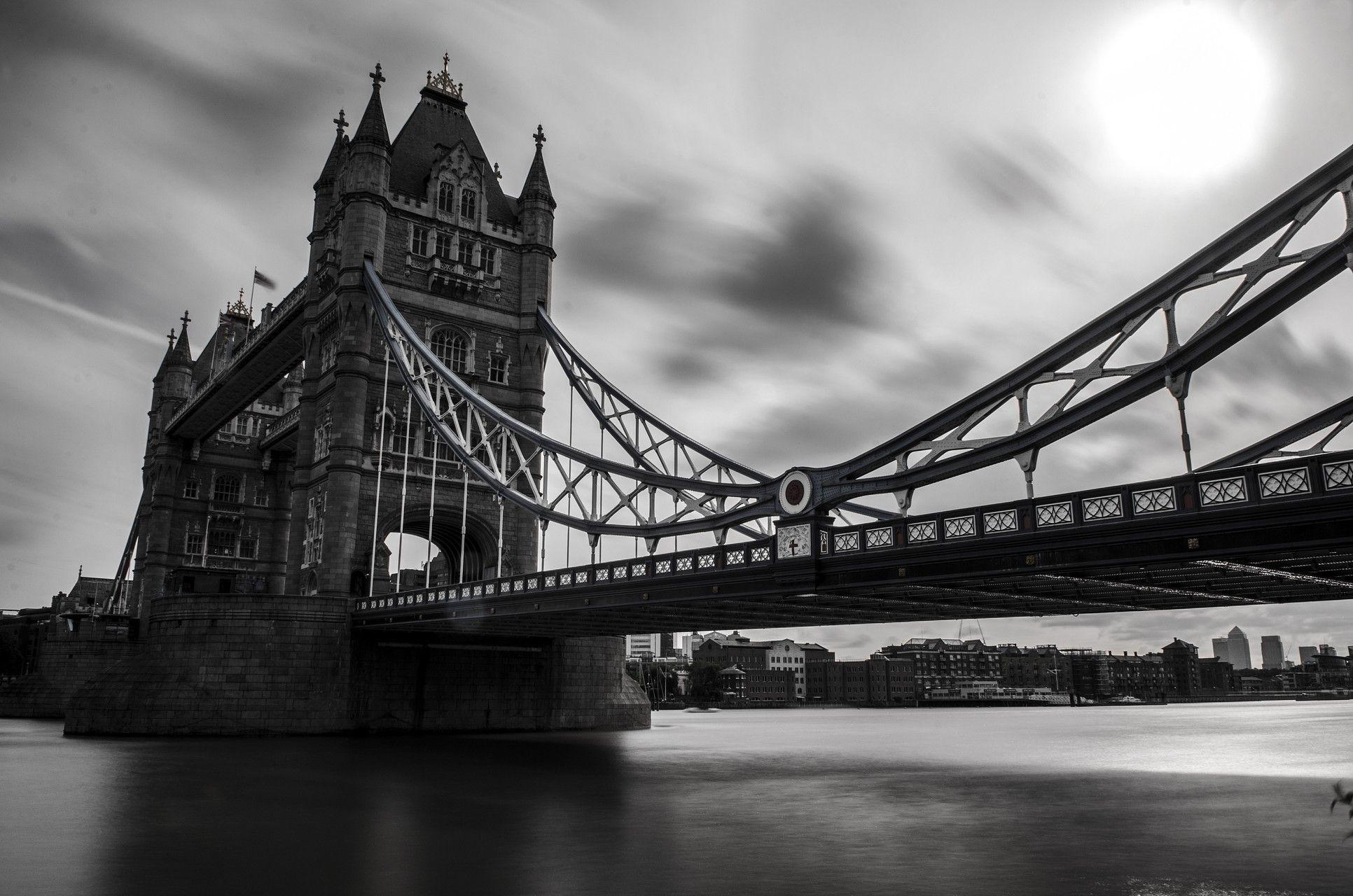 1932x1280 Uk, Tower bridge, London, Black white wallpaper. Mocah.org HD Wallpaper