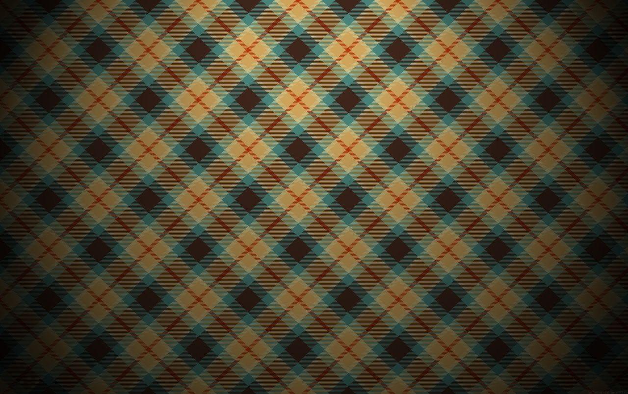 1280x804 Blue and Orange Plaid Pattern wallpaper. Blue and Orange Plaid Pattern