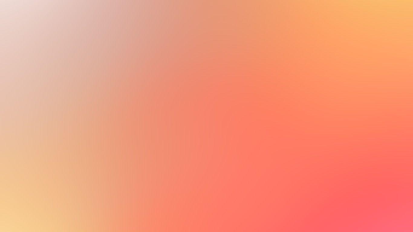 1366x768 Pink Yellow Blur Gradation Wallpaper