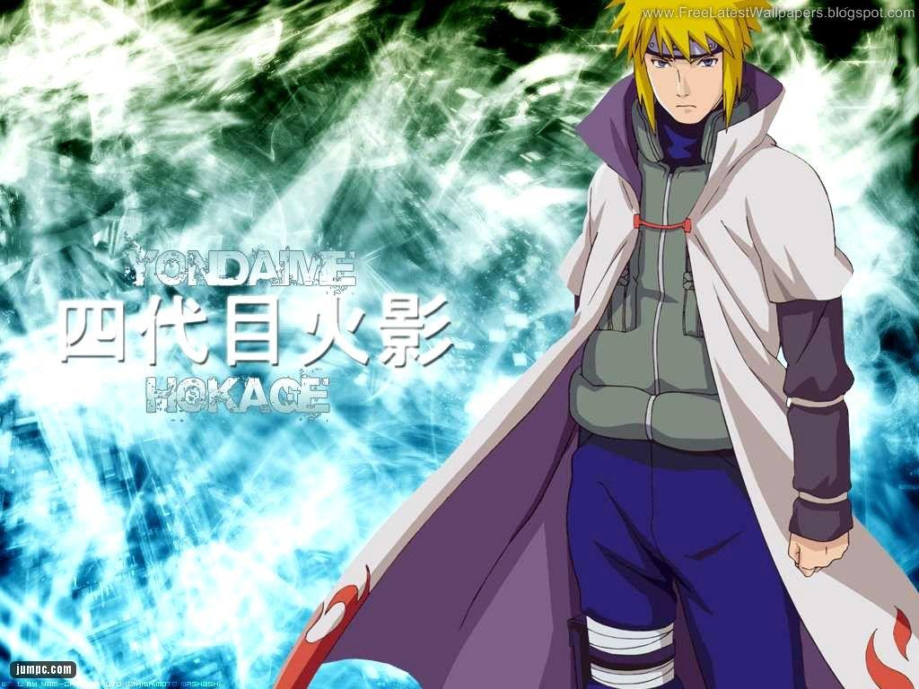 1024x768 naruto black wallpaper: Yondaime Hokage: Namikaze Minato: The Yellow Flash