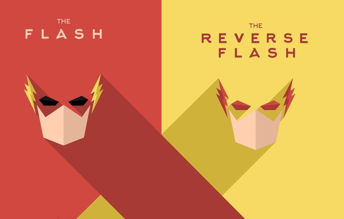1332x850 Wallpaper DC Comics, The Flash, Barry Allen, Reverse Flash, Eobard Thawne image for desktop, section минимализм