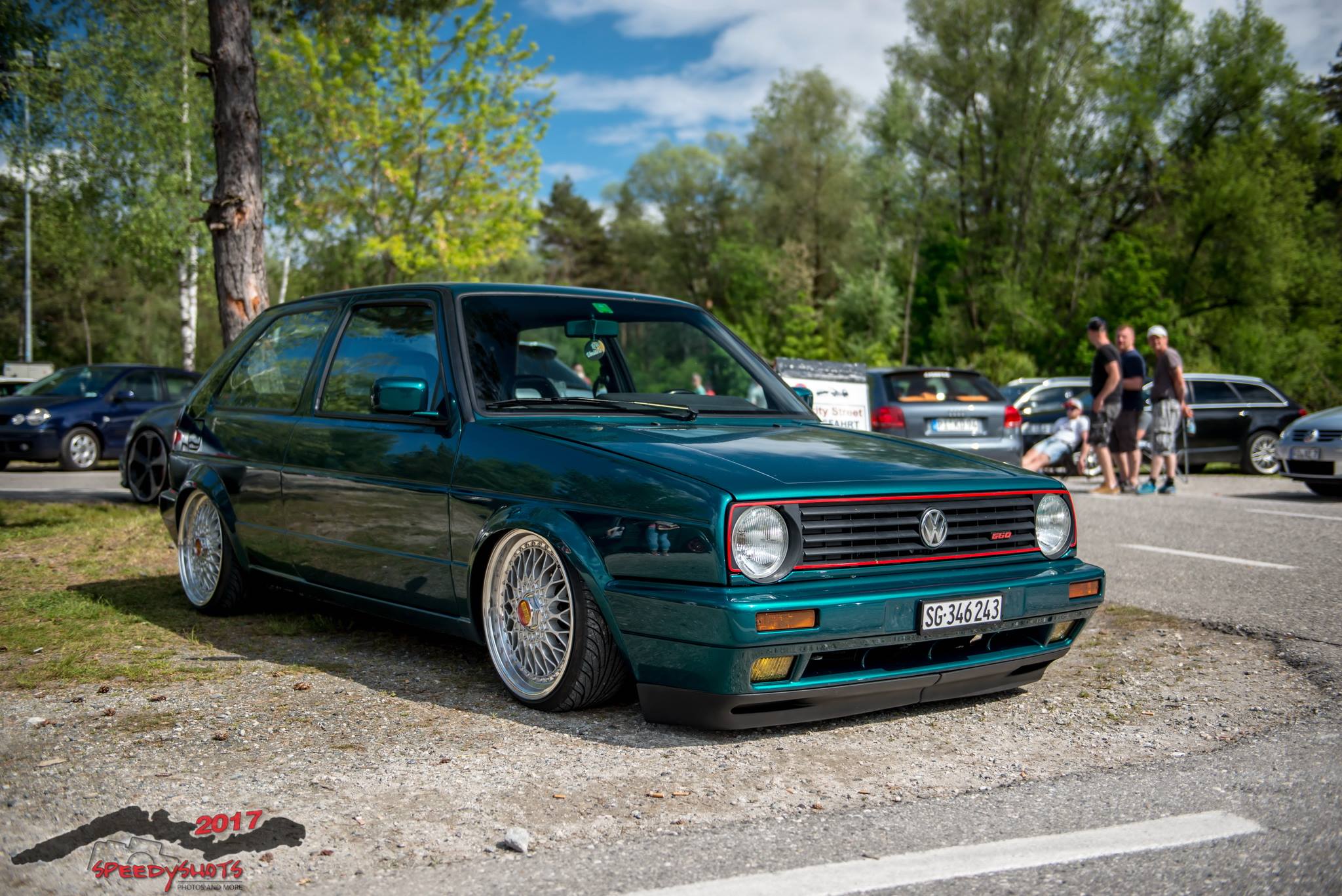 Volkswagen golf mk2 тюнинг