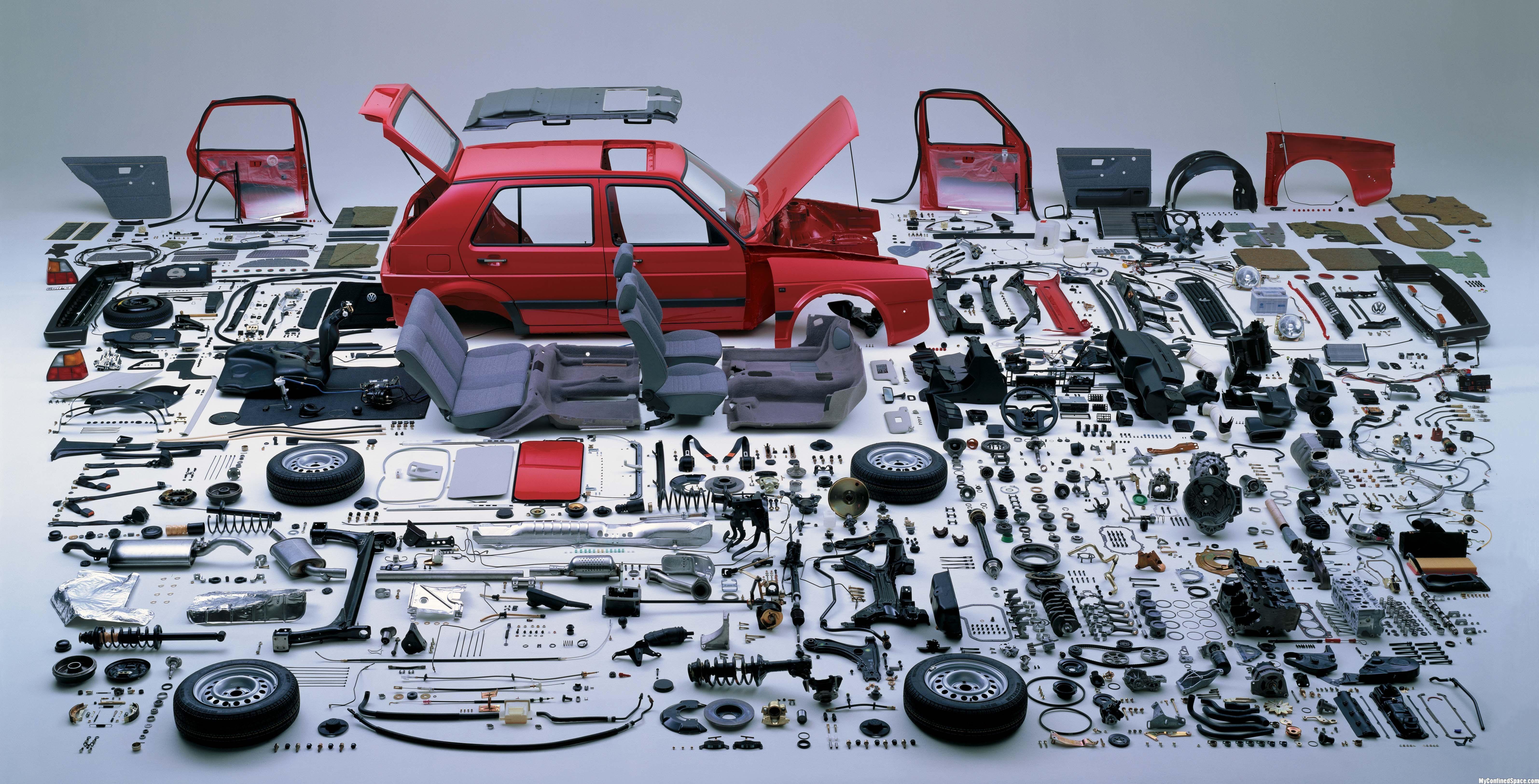 6378x3250 #vehicle, #disassembled, #car, #Volkswagen, #Golf GTI, wallpaper. Mocah.org HD Desktop Wallpaper