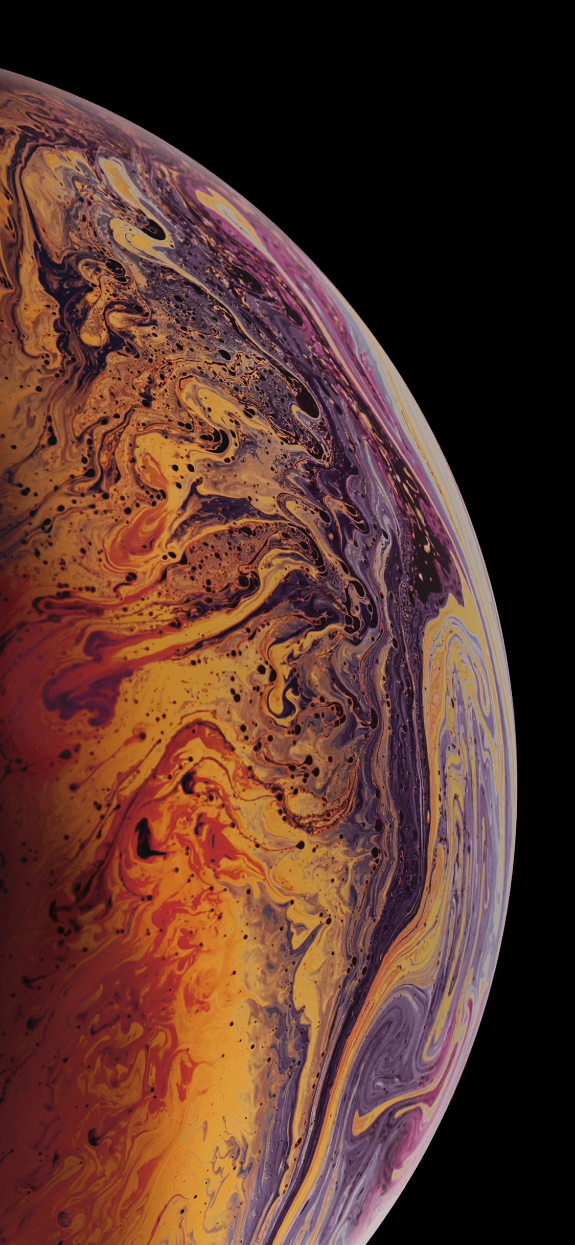 1125x2436 Trying to make the new iPhone Xs/ Xs Max live planets wallpaper into desktop live wallpaper