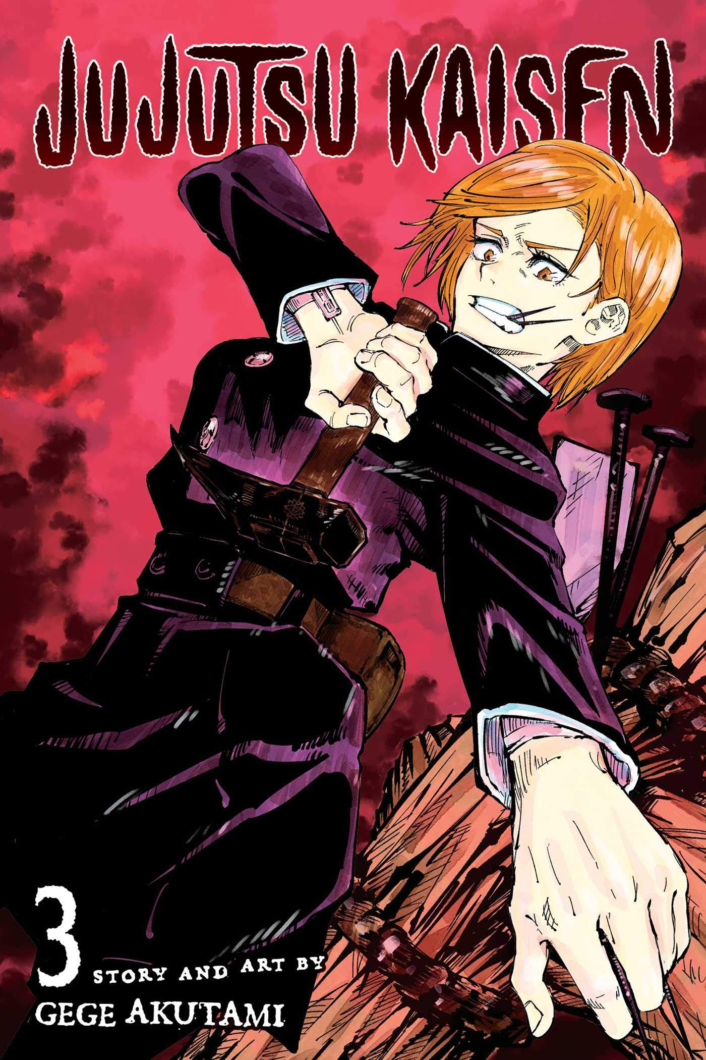 1400x2100 Jujutsu Kaisen Vol 3: Volume 3: Amazon.co.uk: Akutami, Gege: 9781974710041: Books
