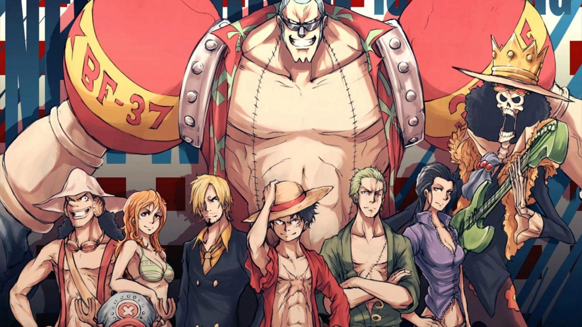 1920x1080 One Piece MacBook Air Wallpaper Download
