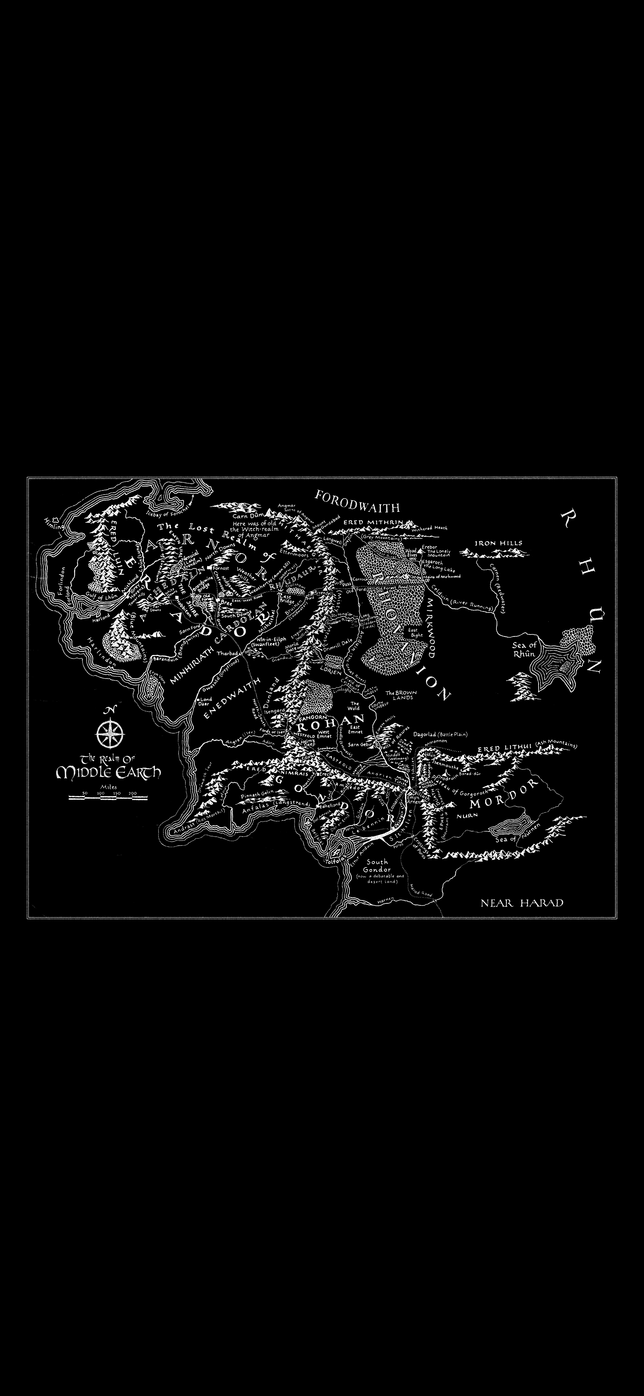 2160x4680 middle earth [2160x4680]