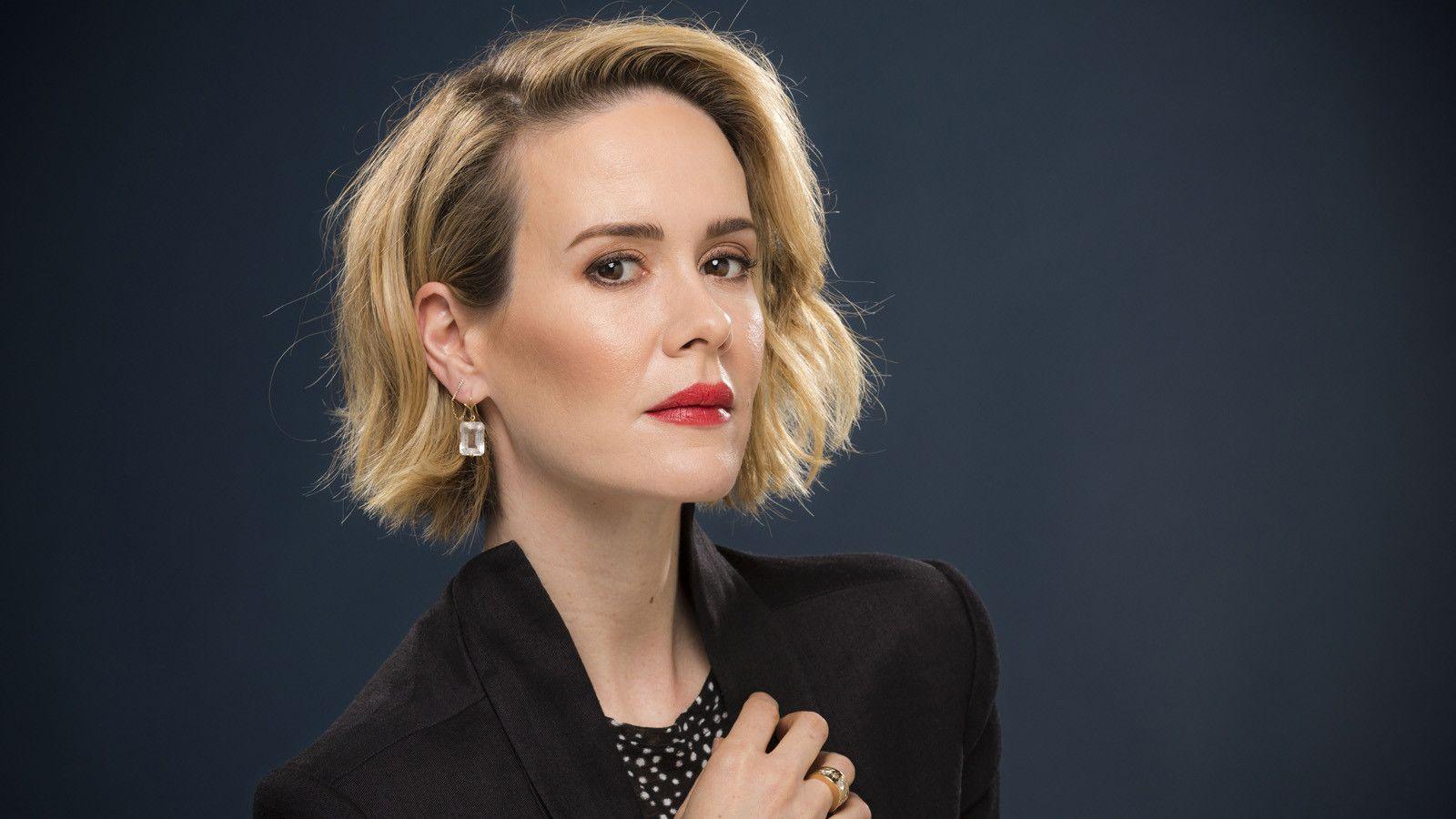 1600x900 Sarah Paulson Makeup Wallpaper 55735 1600x900px