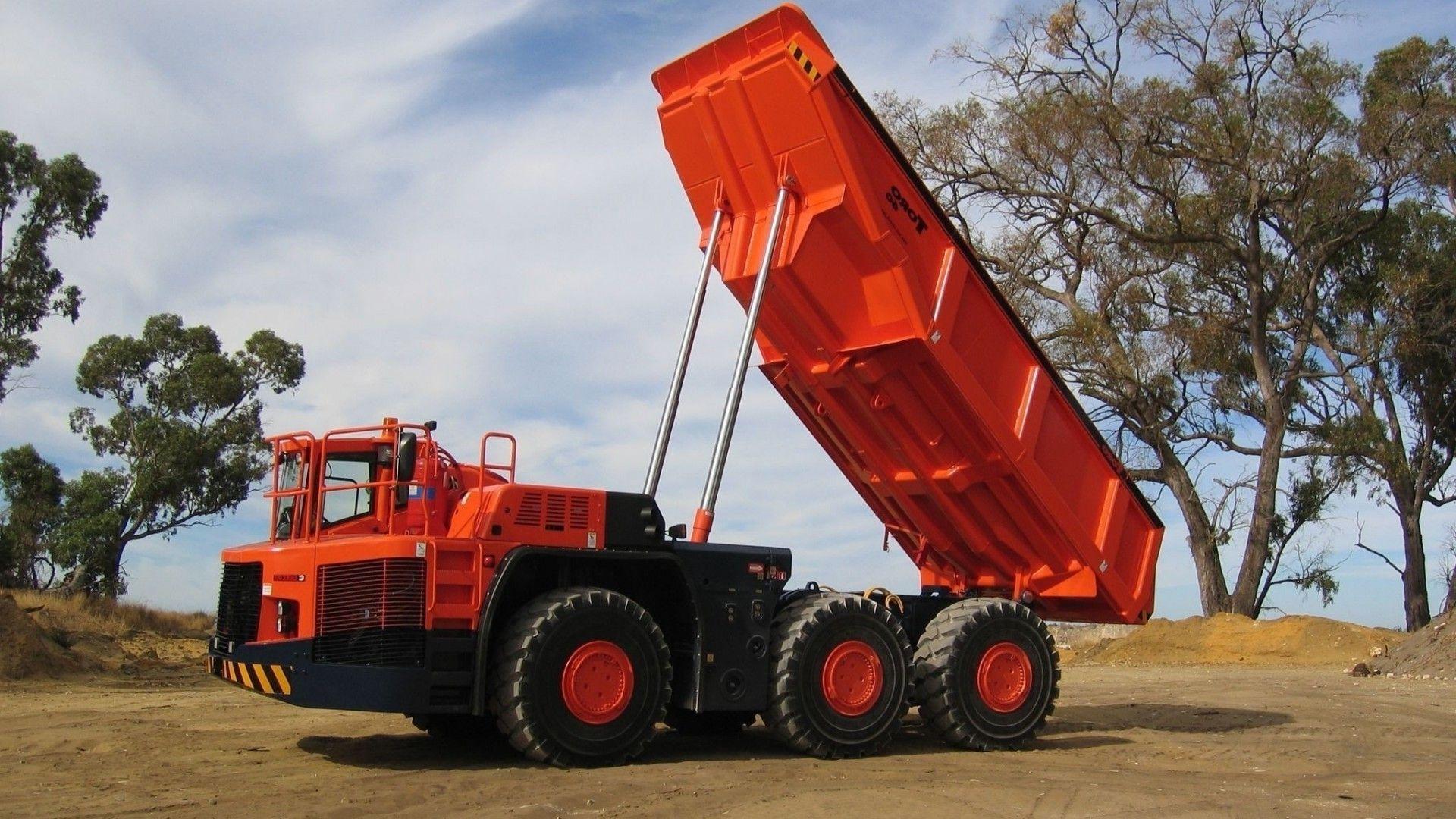 1920x1080 Dump truck